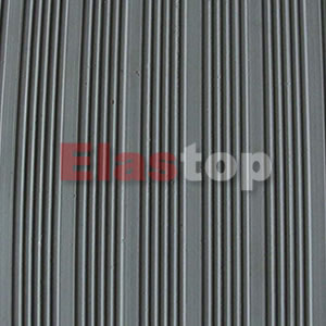 Wide Ribbed Rubber Sheet