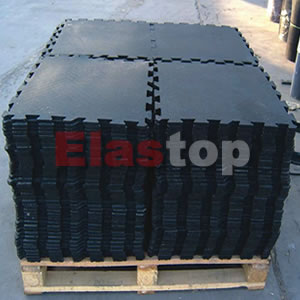 Interlocking Cow Rubber Mat